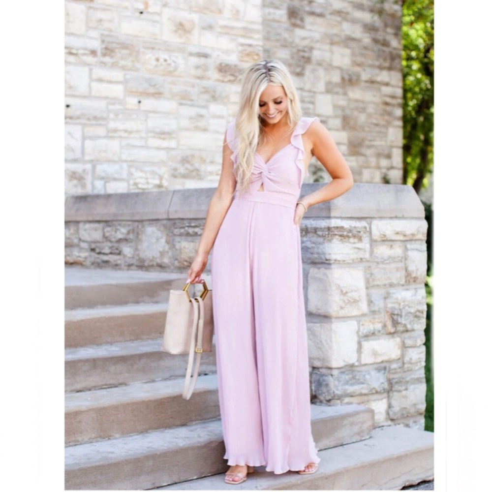 🌸🩷HP🩷🌸 𝗡𝗪𝗧 𝗔𝘀𝘁𝗿 • Golden Hour Jumpsuit - Picture 2 of 7